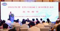 公司上榜2022年度《四川机械工业50强企业》